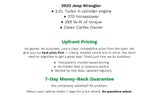 2023 Jeep Wrangler Sahara Altitude 4 Door 4x4