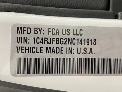 2022 Jeep Grand Cherokee WK Limited 4x4