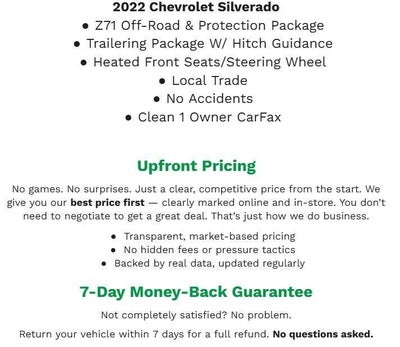 2022 Chevrolet Silverado 1500 4WD Crew Cab 147 RST