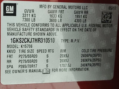 2017 GMC Yukon 4WD 4dr Denali