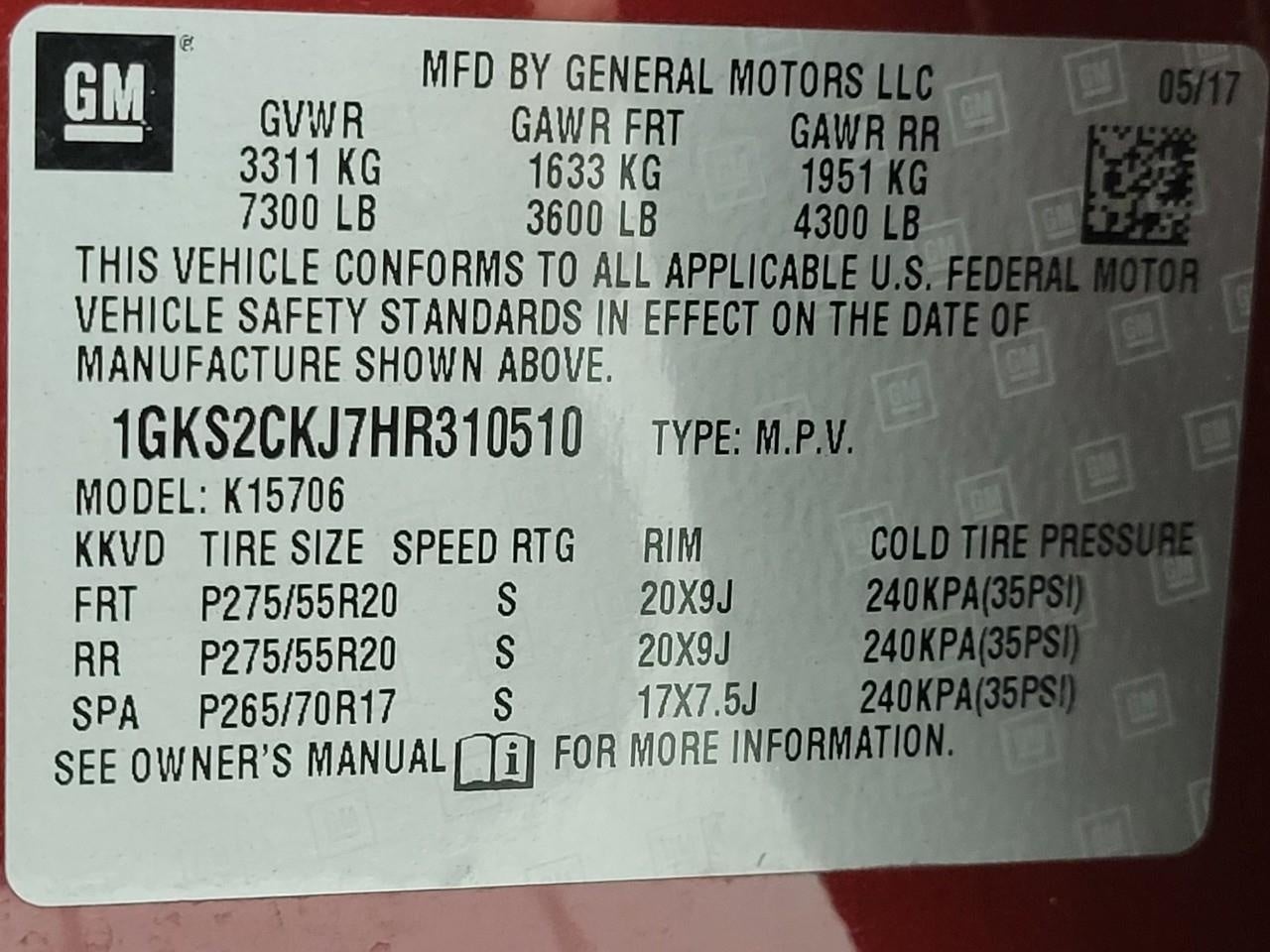 2017 GMC Yukon 4WD 4dr Denali