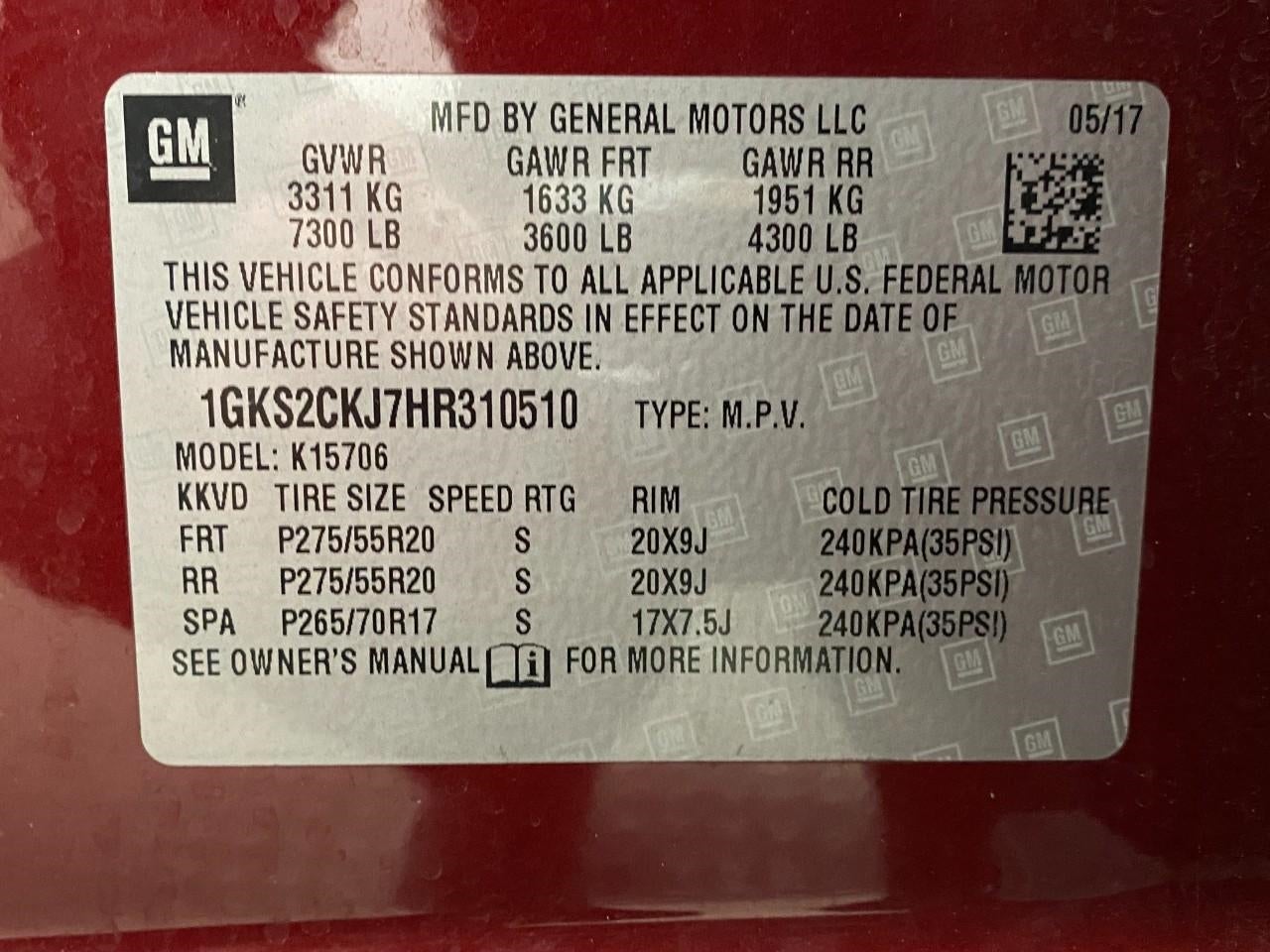 2017 GMC Yukon 4WD 4dr Denali