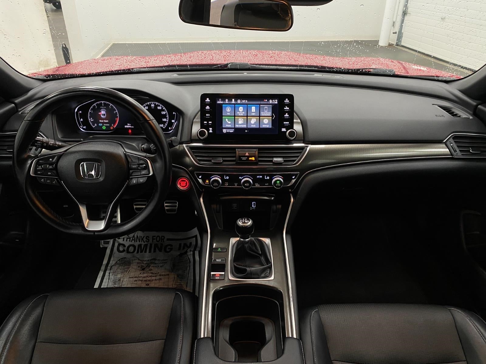 2018 Honda Accord Sedan Sport 2.0T Manual