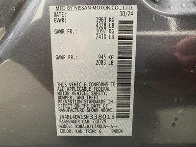 2025 Nissan Altima SV