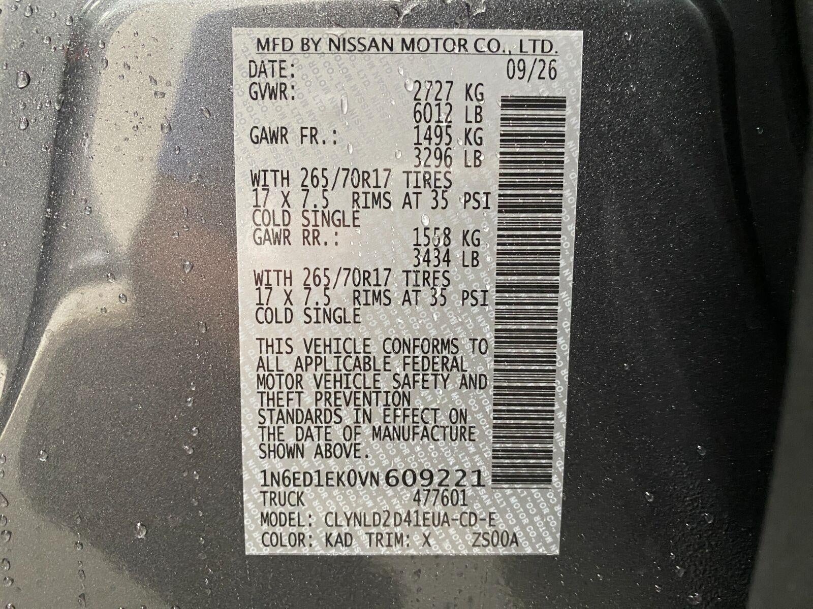 2027 Nissan Frontier Crew Cab PRO-4X®