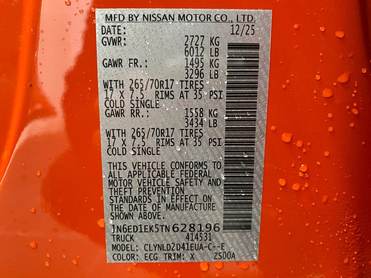 2026 Nissan Frontier Crew Cab PRO-4X®