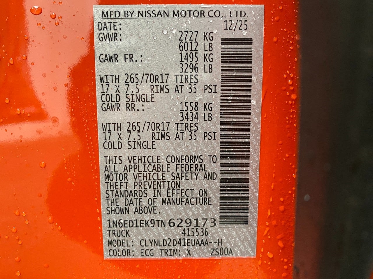 2026 Nissan Frontier Crew Cab PRO-4X®