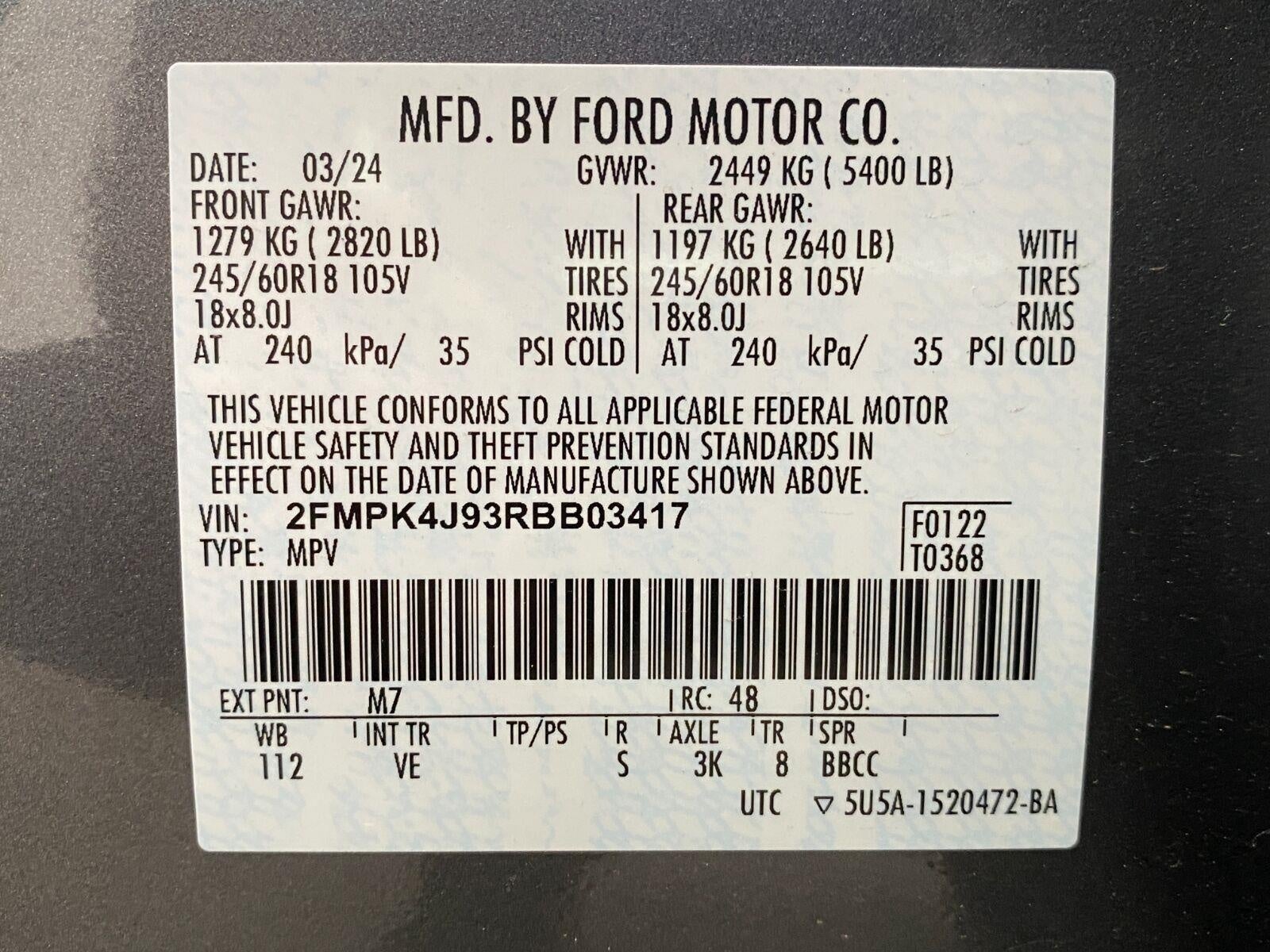2024 Ford Edge SEL AWD