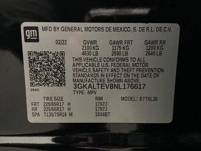 2022 GMC Terrain AWD 4dr SLE