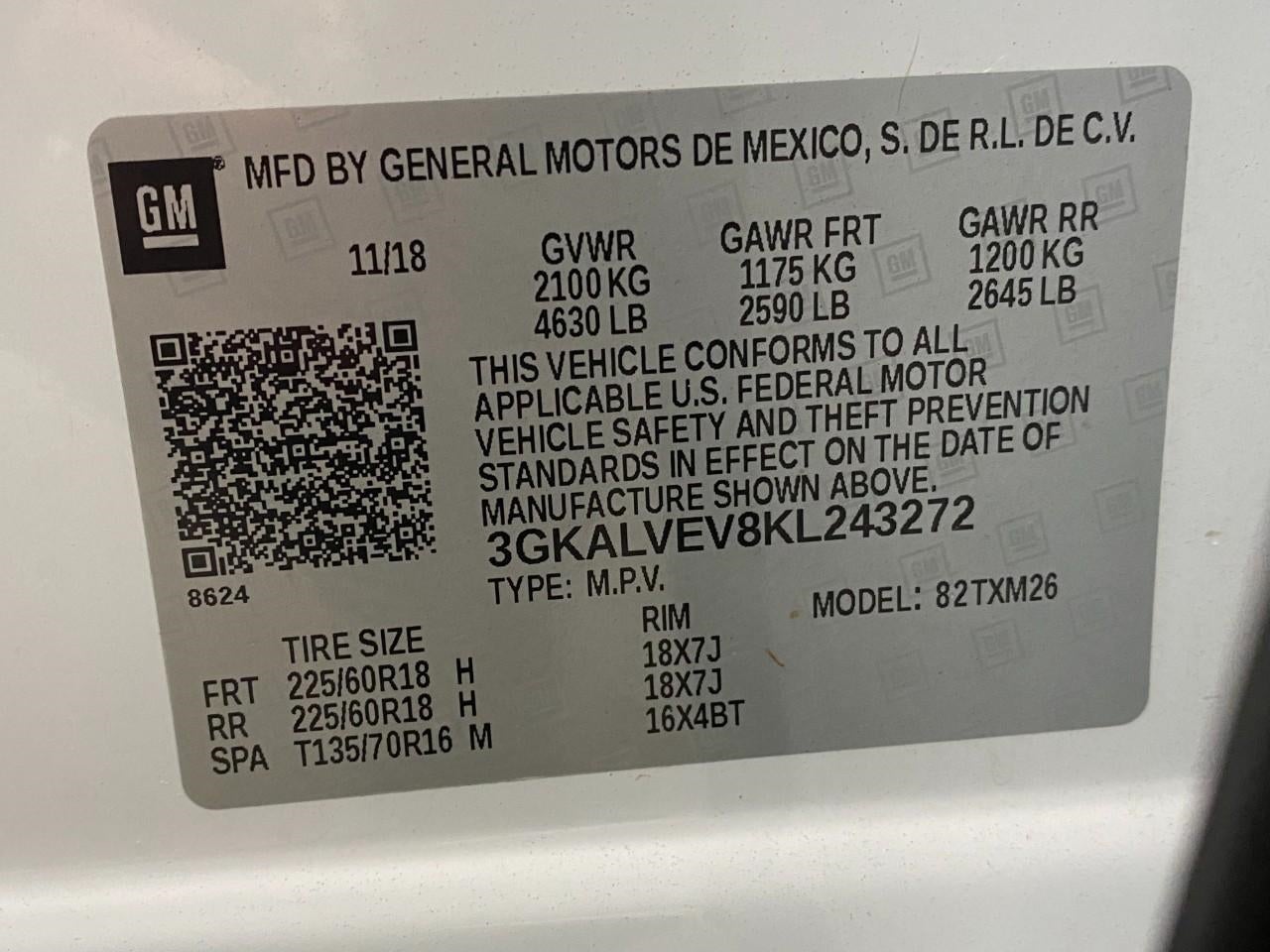 2019 GMC Terrain AWD 4dr SLT