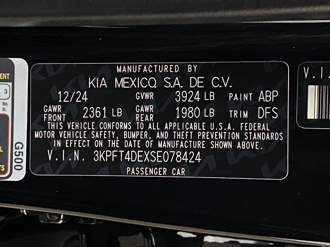 2025 Kia K4 LXS FWD