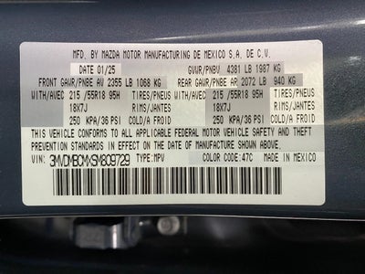 2025 Mazda Mazda CX-30 2.5 S Carbon Edition AWD