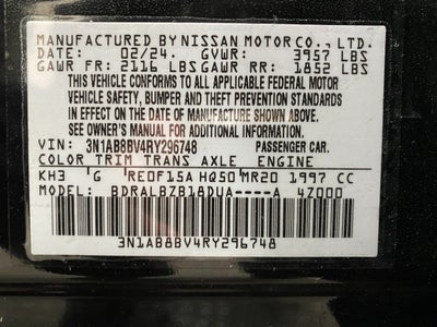 2024 Nissan Sentra S