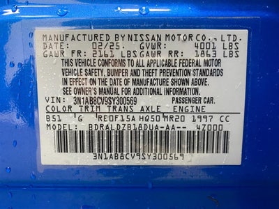 2025 Nissan Sentra SV