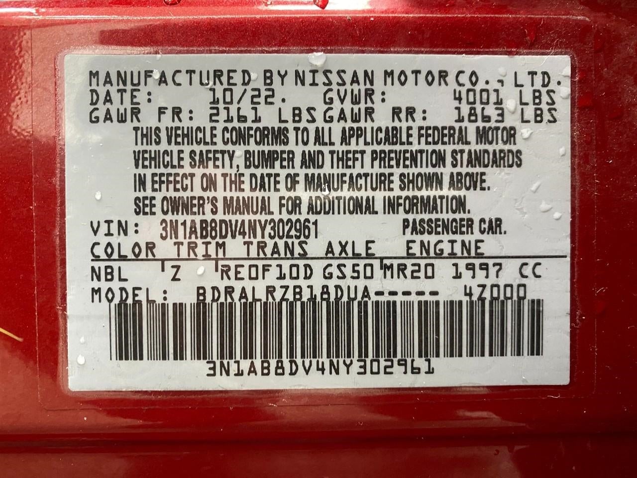 2022 Nissan Sentra SR