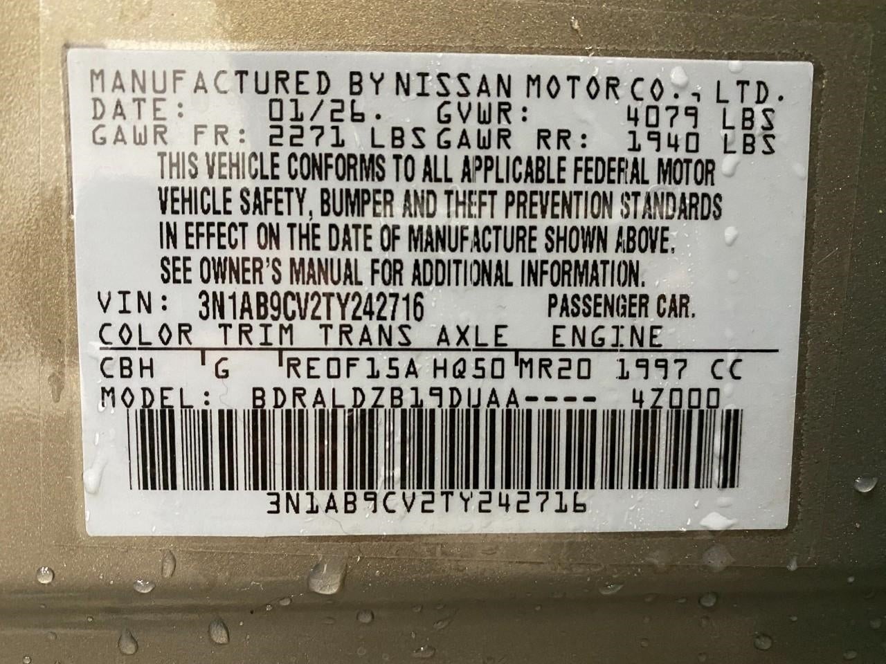 2026 Nissan Sentra SV