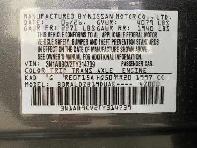 2026 Nissan Sentra SV