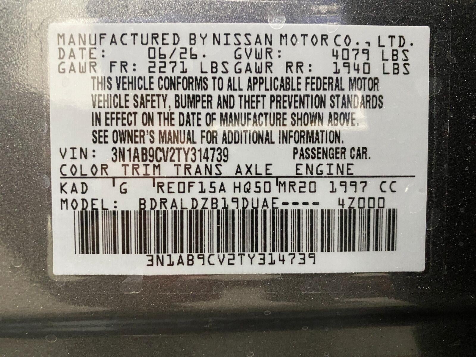 2026 Nissan Sentra SV