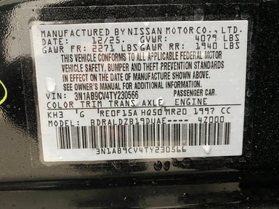 2026 Nissan Sentra SV