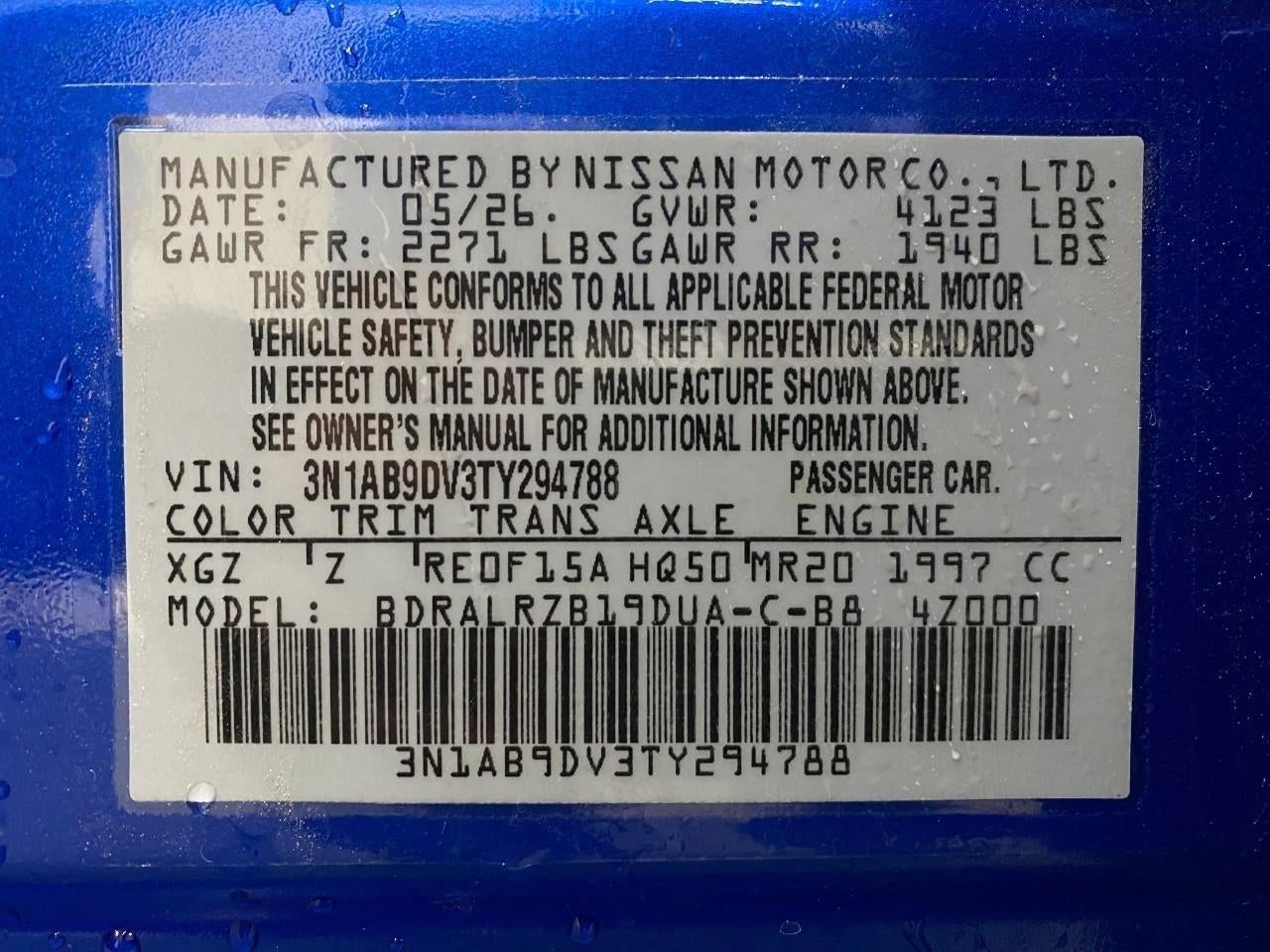2026 Nissan Sentra SR