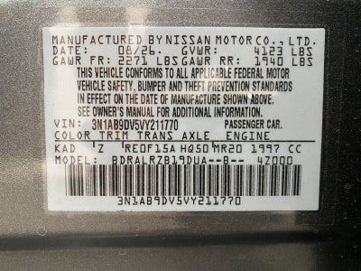2027 Nissan Sentra SR