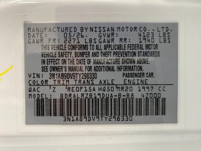 2026 Nissan Sentra SR