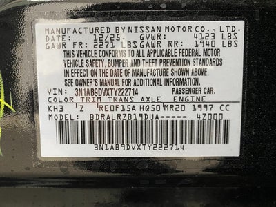 2026 Nissan Sentra SR