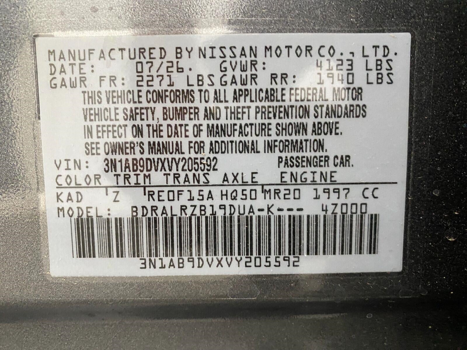 2027 Nissan Sentra SR