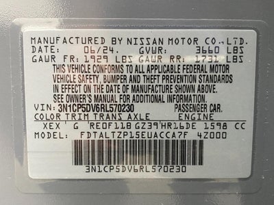 2024 Nissan Kicks SR