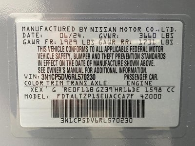 2024 Nissan Kicks SR