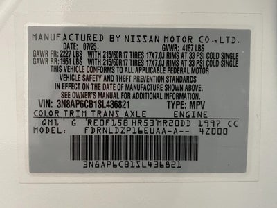 2025 Nissan Kicks SV