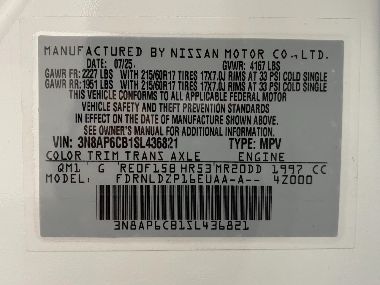 2025 Nissan Kicks SV