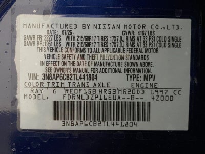 2026 Nissan Kicks SV