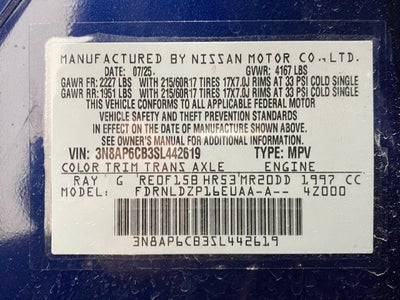 2025 Nissan Kicks SV