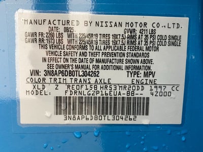 2026 Nissan Kicks SR