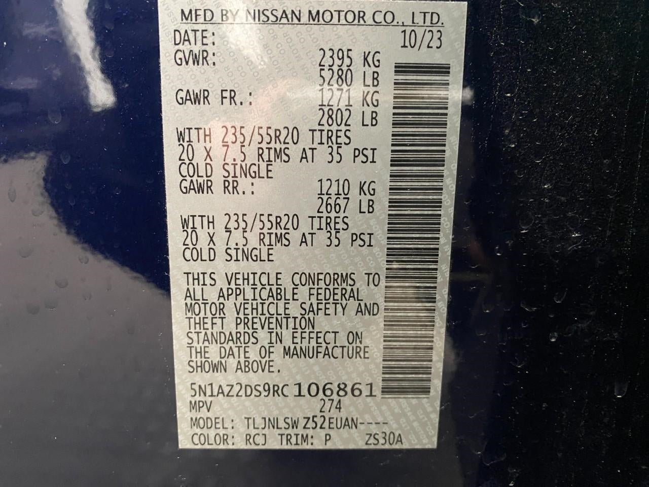2024 Nissan Murano AWD Platinum