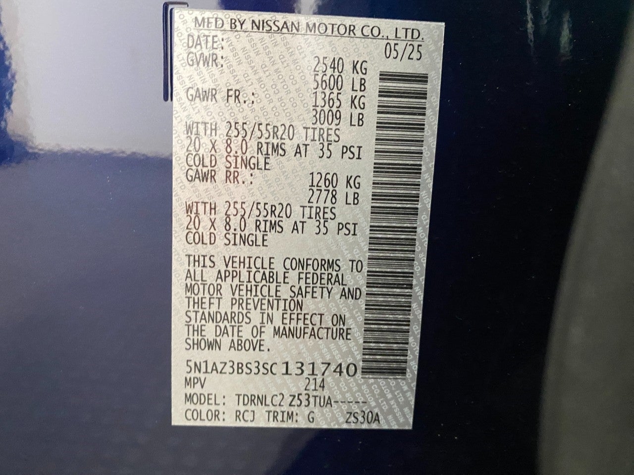 2025 Nissan Murano SV