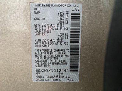 2026 Nissan Murano SL