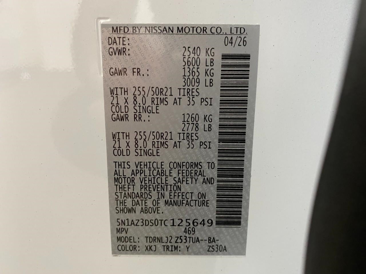 2026 Nissan Murano Platinum