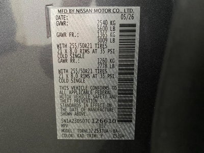 2026 Nissan Murano Platinum