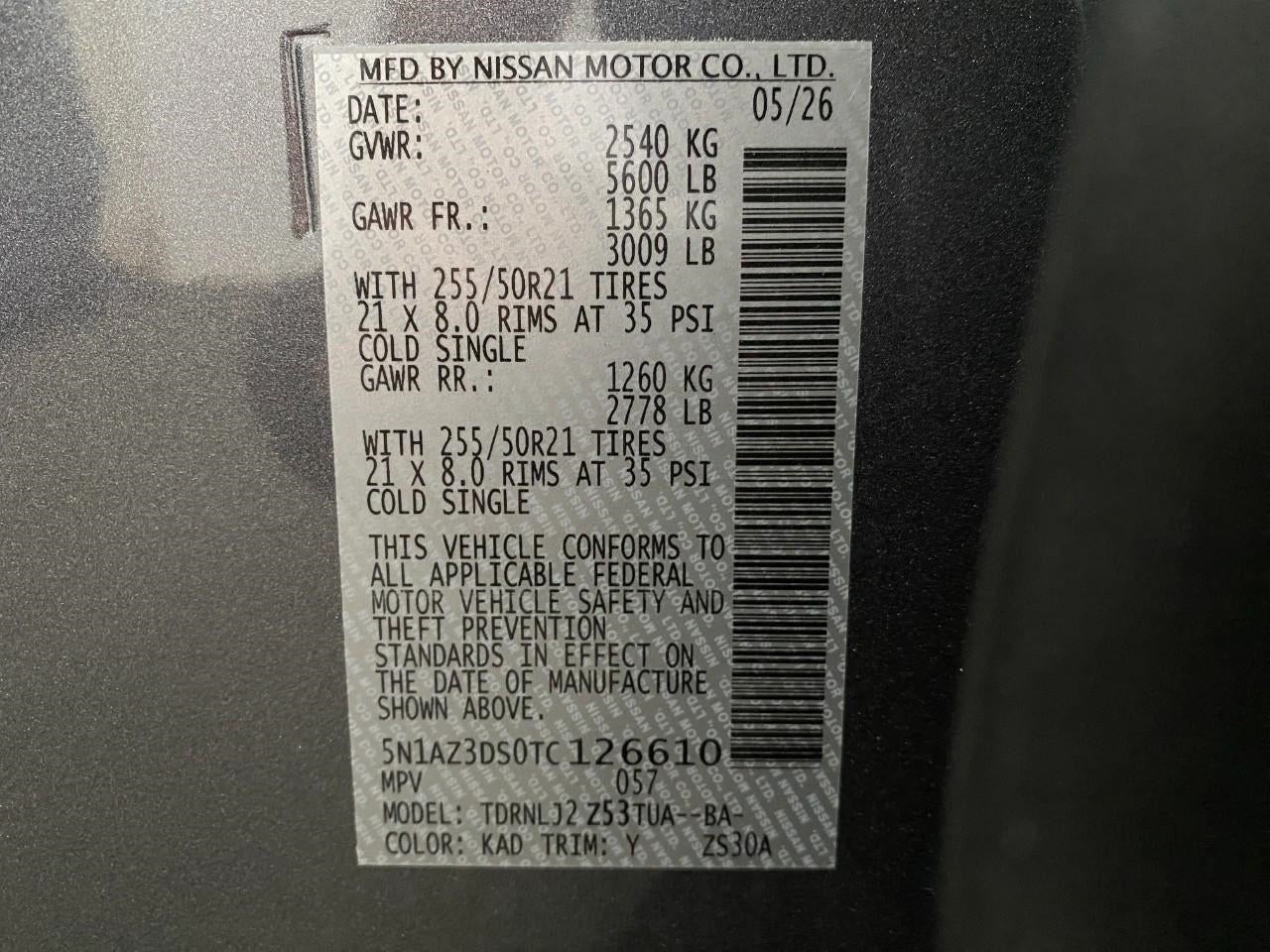 2026 Nissan Murano Platinum
