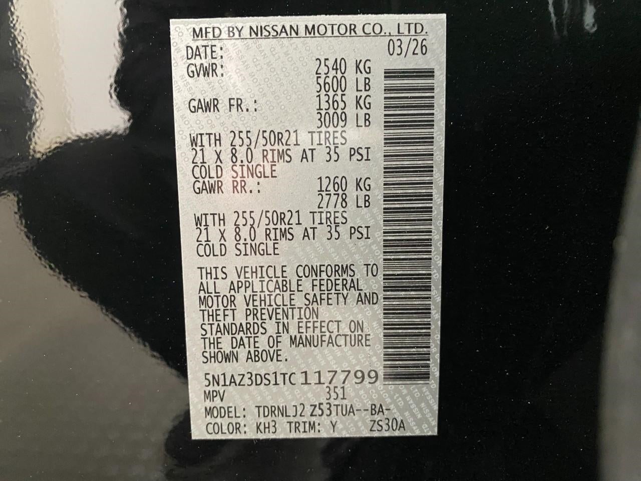 2026 Nissan Murano Platinum