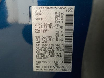 2026 Nissan Murano Platinum