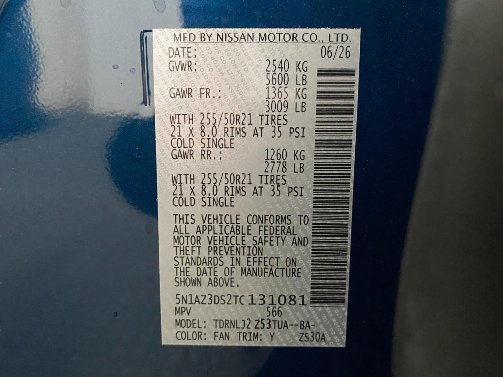 2026 Nissan Murano Platinum