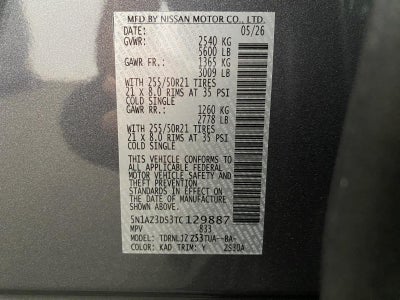 2026 Nissan Murano Platinum