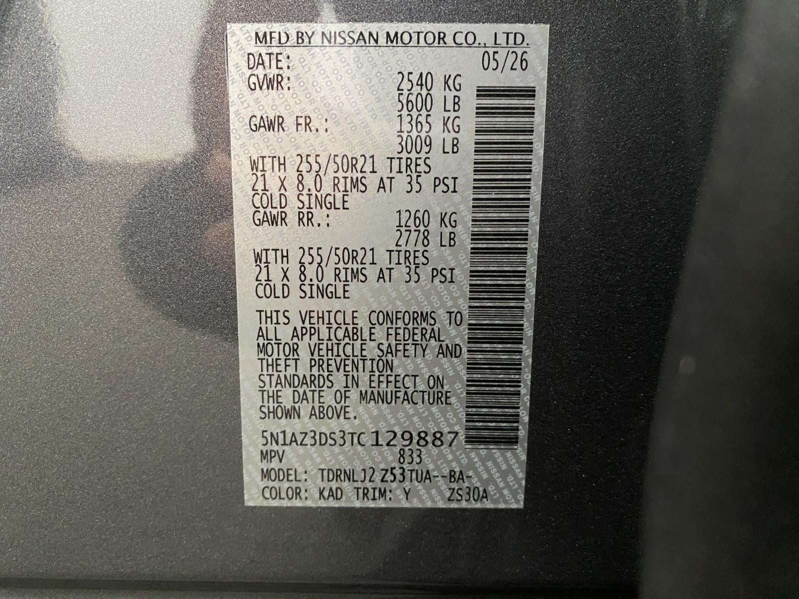 2026 Nissan Murano Platinum