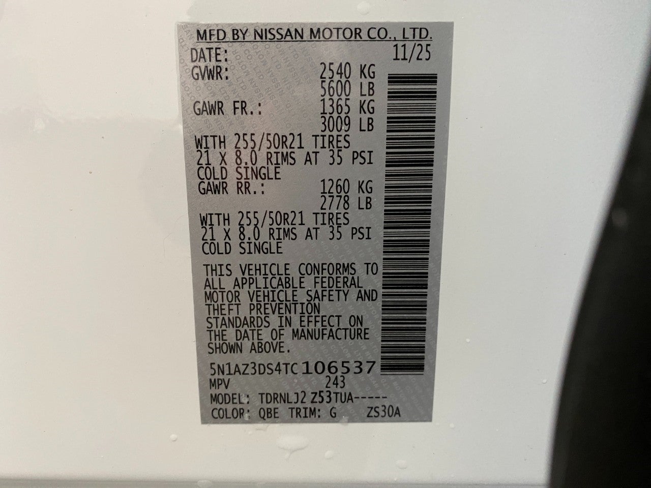 2026 Nissan Murano Platinum