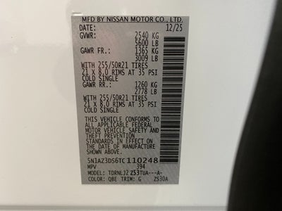 2026 Nissan Murano Platinum