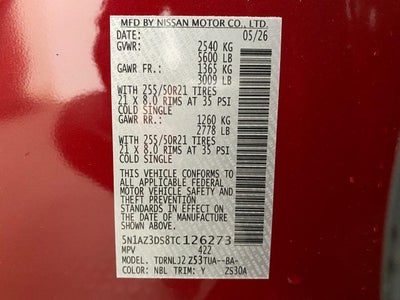 2026 Nissan Murano Platinum