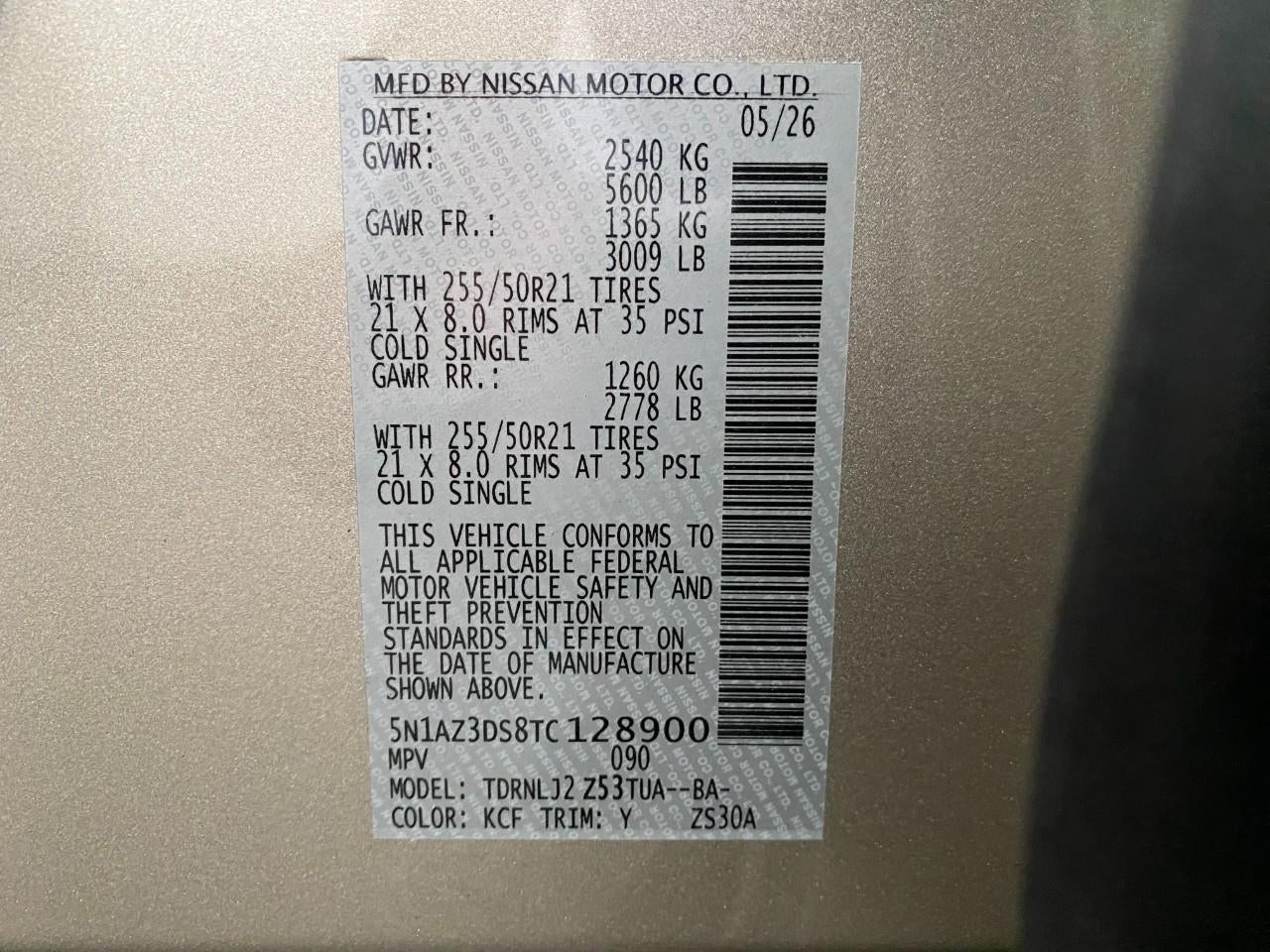 2026 Nissan Murano Platinum